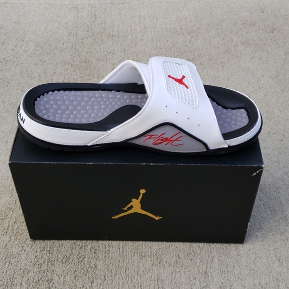 Air Jordan IV 4 Retro Hydro Sandals Slides NEW - Picture 3 of 7